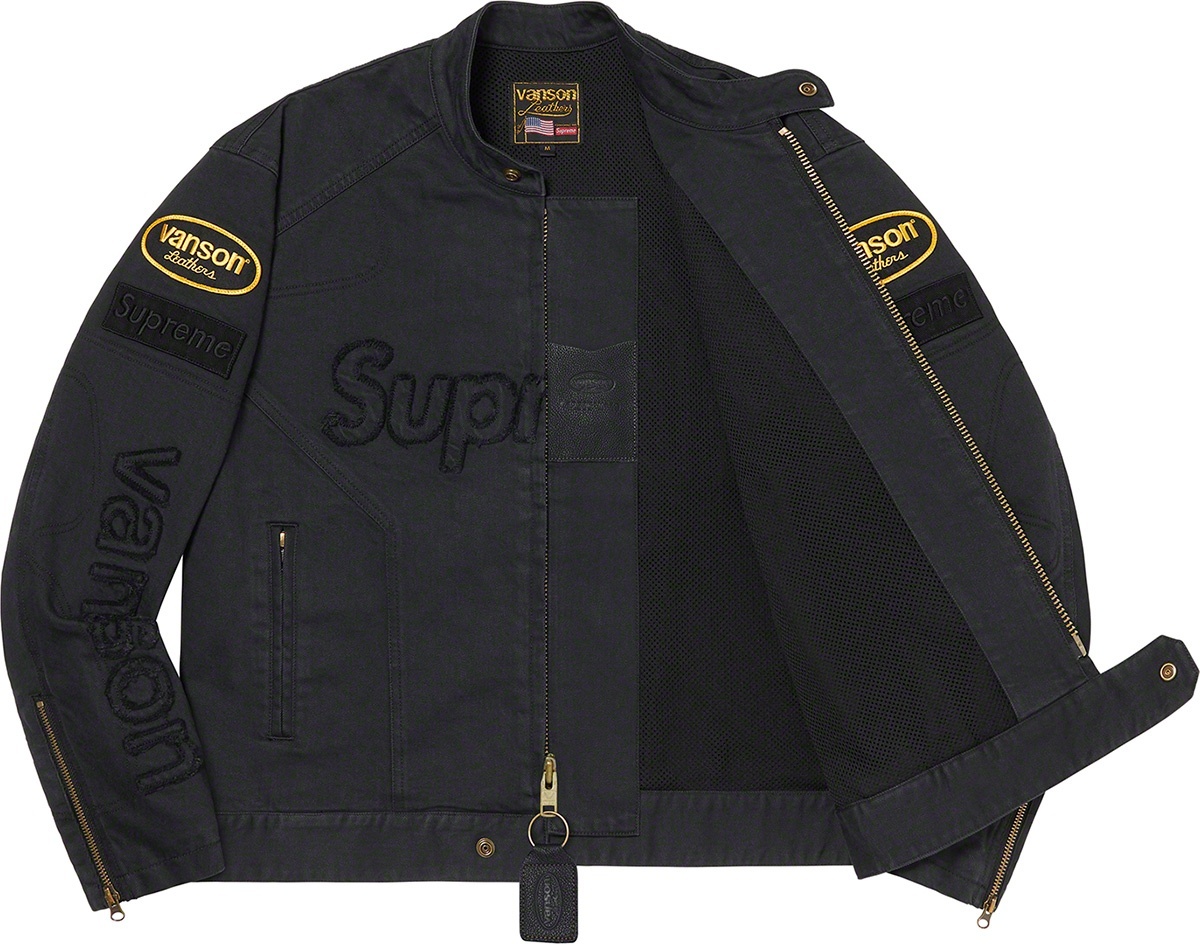 Supreme®/Vanson Leathers® Cordura® Denim Jacket view 18